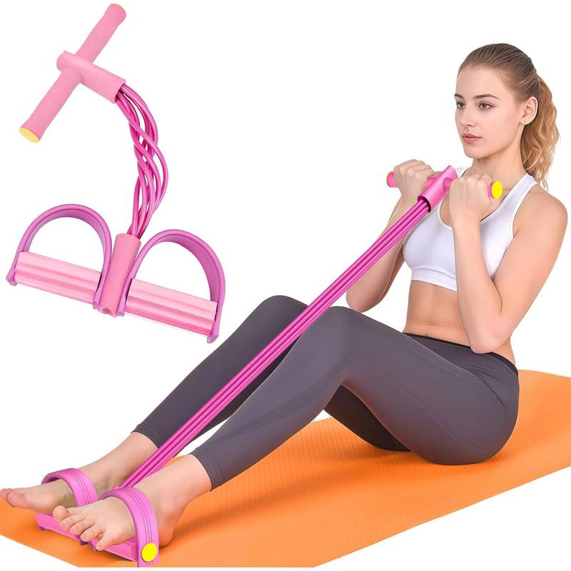Multifunctional Pedal Resistance Band for Home Body Sculpting
