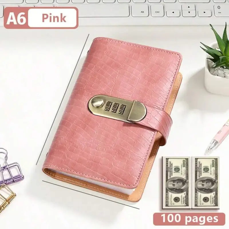 Secure Your Cash & Secrets with 3-Digit Combination Lock Binder