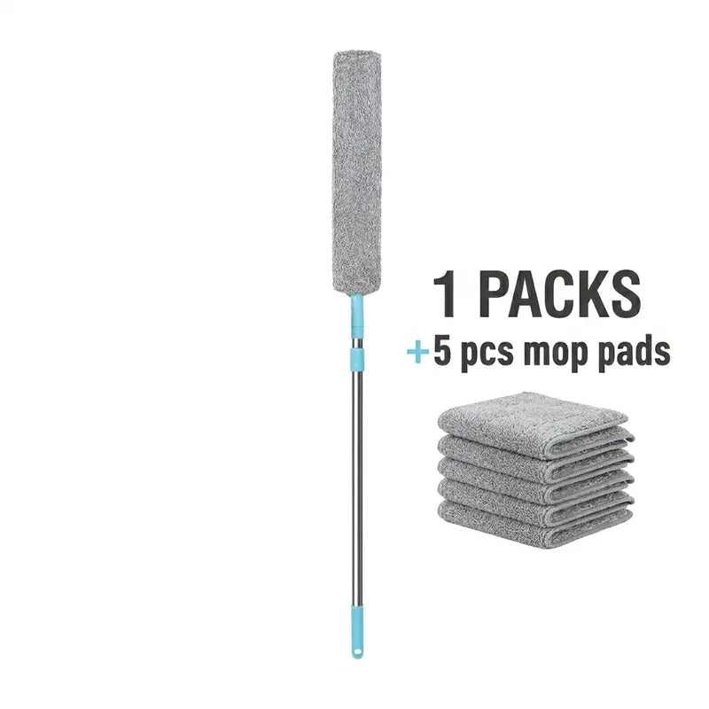 Ultra-Slim Flexible Gap Duster with Extendable Pole
