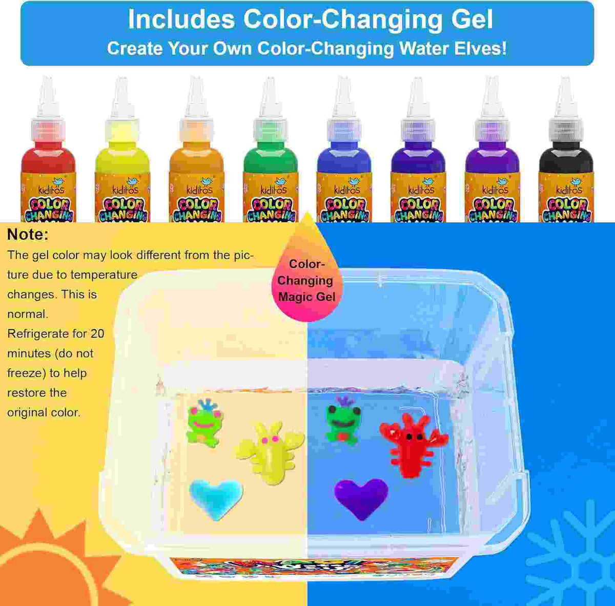 Magic Glow Water Elf Toy Kit - Creative Screen-Free Fun For Kids