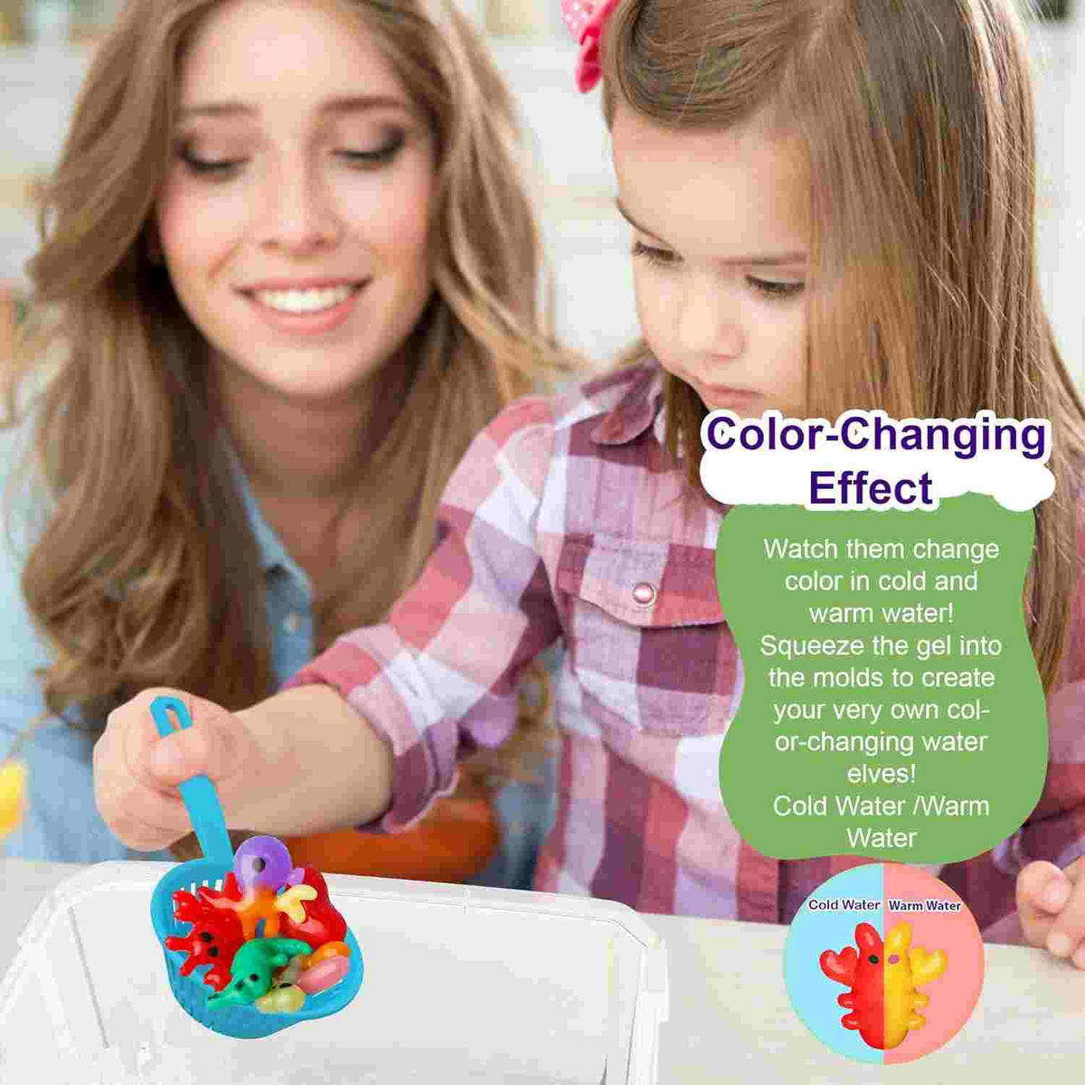 Magic Glow Water Elf Toy Kit - Creative Screen-Free Fun For Kids