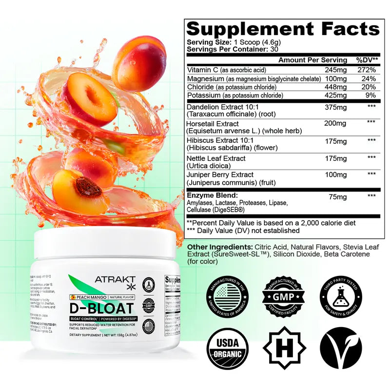 Rapid Water Shedding & Digestive Bloat Relief Powder