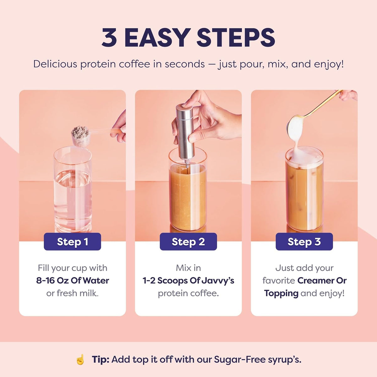 STOP CHOOSING BETWEEN COFFEE AND PROTEIN
