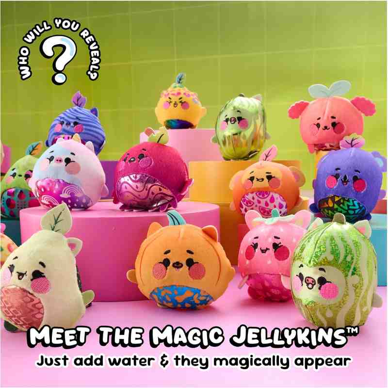 Magical Water-Reveal Mystery Plush Set