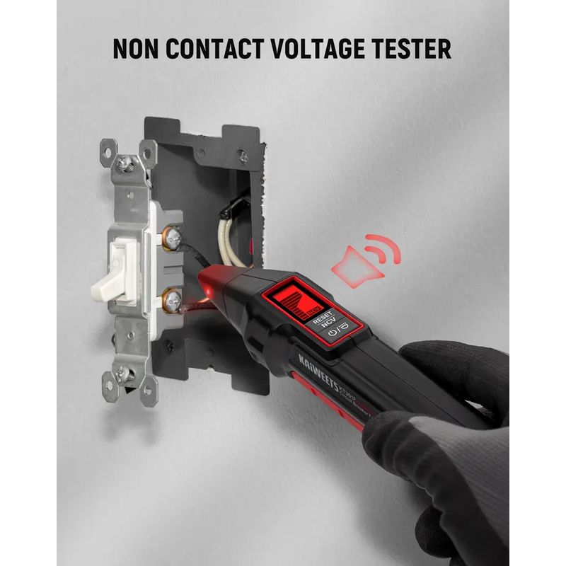 Digital Circuit Breaker Finder & GFCI Socket Tester with Backlit LCD