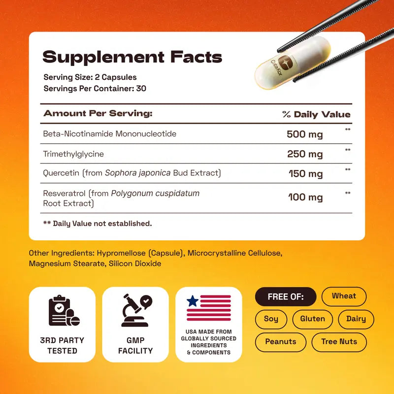 Boost NAD+ & Vitality Fast with Premium NMN 1000mg