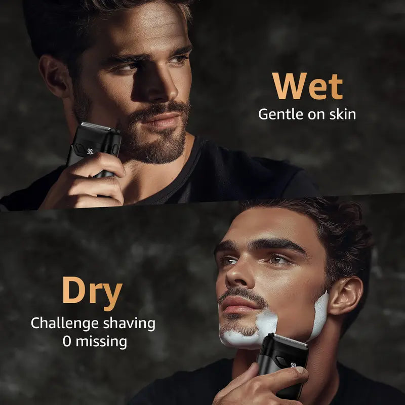 Mini Electric Foil Shaver For Precise Grooming