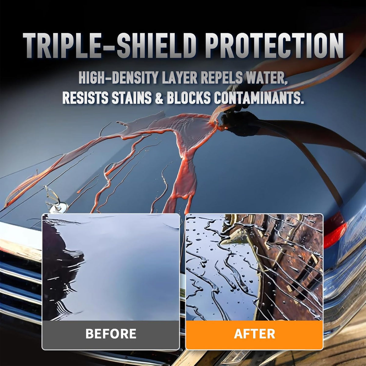 Ultra Hydrophobic Auto Ceramics Coating Spray - High Gloss & Long Lasting Paint Protection