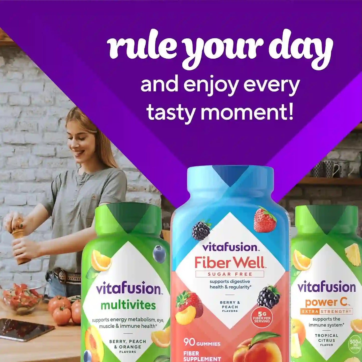 Gentle Sugar-Free Prebiotic Fiber Gummies for Effortless Daily Digestion and Peak Gut Wellness