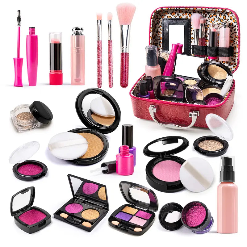 100% Mess-Free Pretend Makeup Kit for Kids