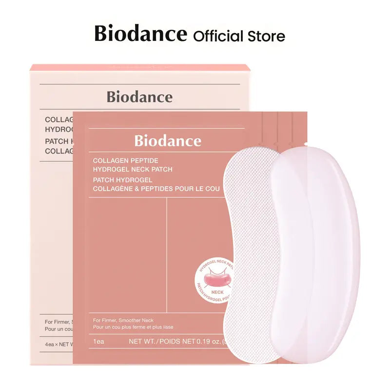 Collagen Peptide Hydrogel Wrinkle Smoothing Neck Patch