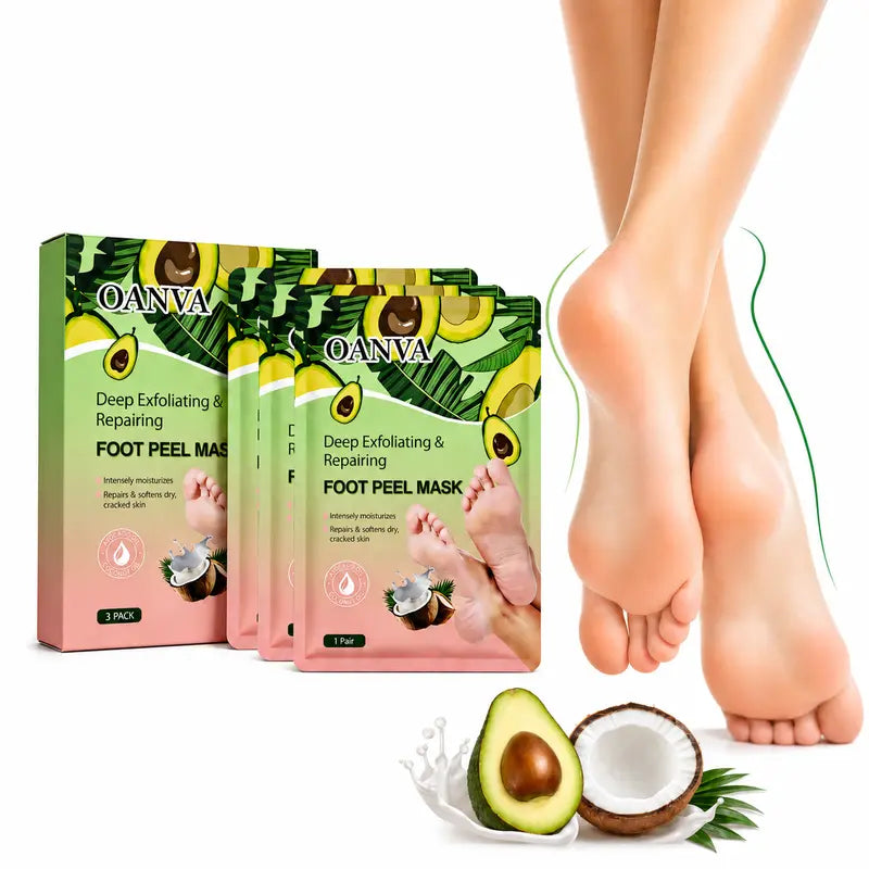 Deep Exfoliating Foot Peel Mask for Soft Baby-Smooth Feet