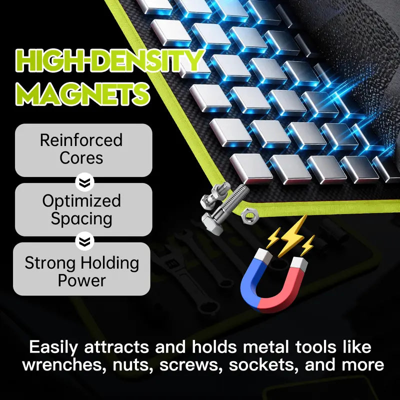 Magnetic Anti-Slip Tool Mat for Mechanics Repair