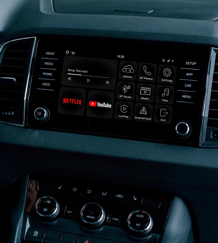 Wireless CarPlay AI Box: Stream Netflix & YouTube
