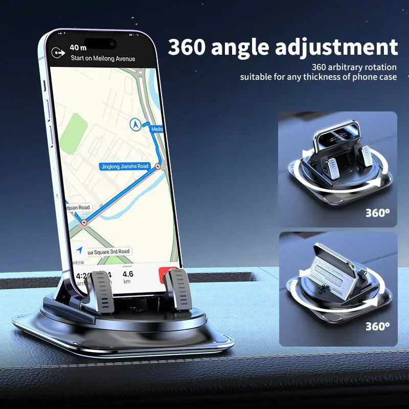 Ultra Stable Dashboard Car Phone Mount For Bump Proof Driving