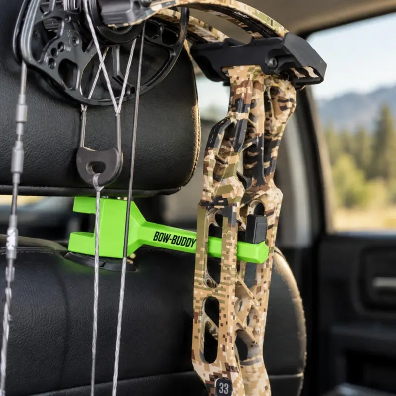 Automotive Archery Gear Hanger & Vehicle Bow Holder
