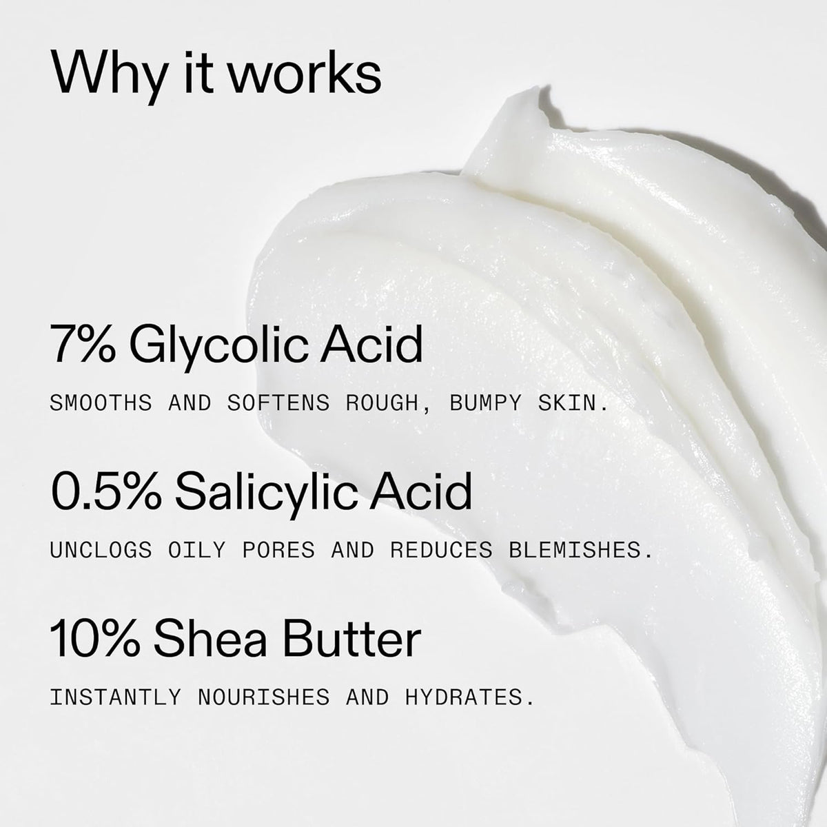 Glycolic Acid Exfoliating Body Stick For Smooth, Bump-Free Skin