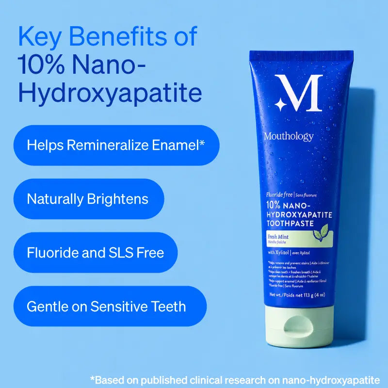 10% Nano Hydroxyapatite Toothpaste For Enamel Repair