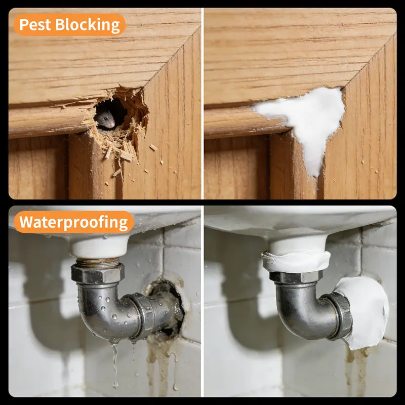 Waterproof Sealant Clay Mud for Wall Hole Repair and Pipe Sealing