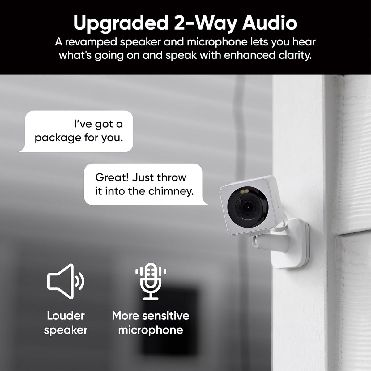 24/7 Live 1080p Smart Security Camera with Color Night Vision & Instant Spotlight