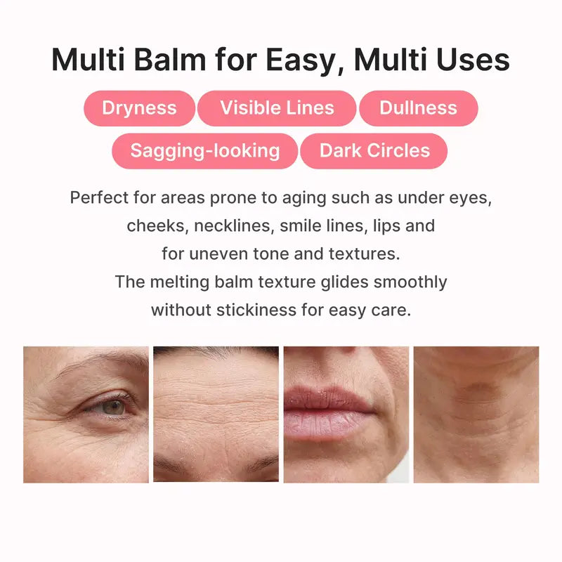 PDRN Collagen Multi Balm Stick for Fine Lines & Instant Youthful Plumping