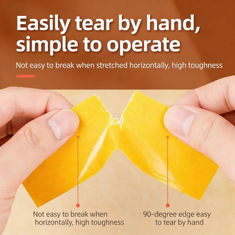 Heavy Duty Double Sided Tape for Strong Clean Mounting