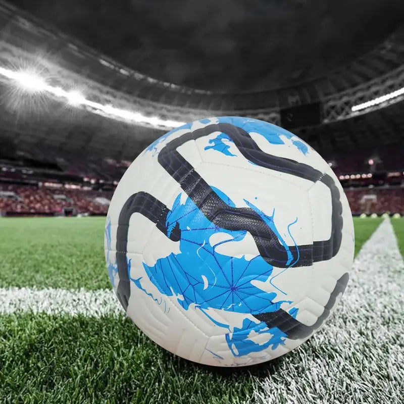 Seamless Thermal Bonded Size 5 Official Match Soccer Ball with Pump Kit