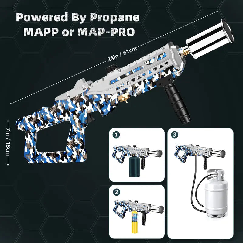 Ultimate High-Power Tactical Propane Torch — Instant Fire Starter for Outdoor & BBQ
