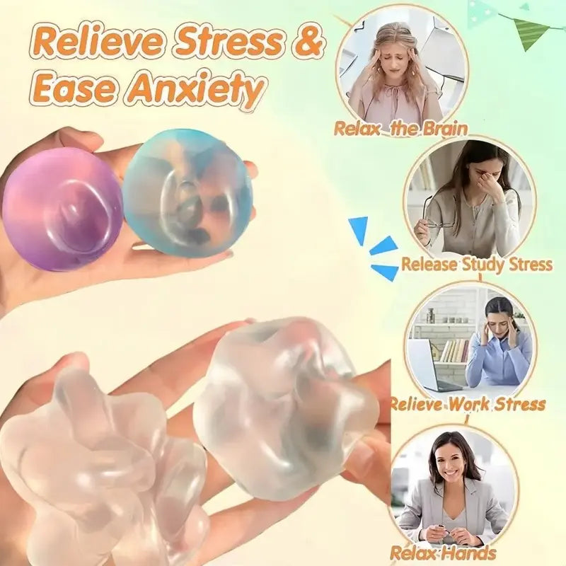 Squeeze Away Stress & Instant Calm Ball | Buy 1 Get 1 Free