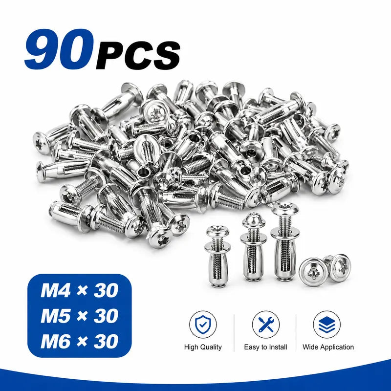 Heavy-Duty Petal Rivet Nut Set for Secure Sheet Metal Mounting