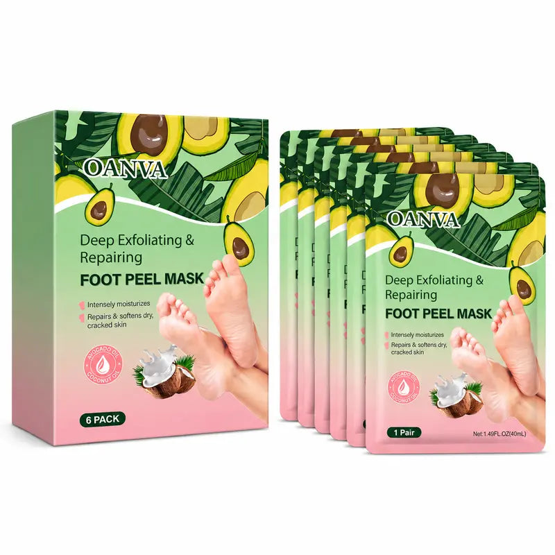 Deep Exfoliating Foot Peel Mask for Soft Baby-Smooth Feet