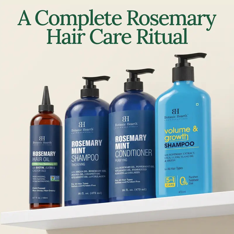 Rosemary Rice Water Spray For Stronger Fuller Hair Growth