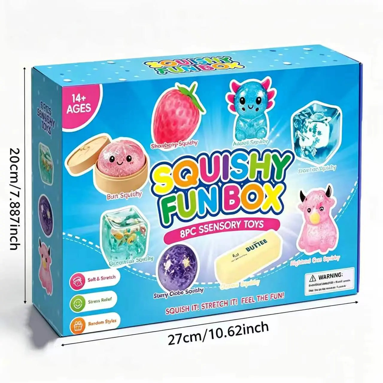 Squishy Sensory Toys – Malt Sugar Stretch Tech For Instant Stress Relief
