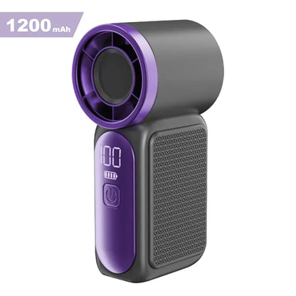 Portable Handheld Fan - 6-Speed Turbo Airflow Technology For Instant Cooling Relief