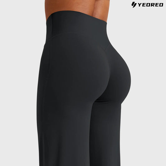 High-Waisted Straight Leg Lifting Yoga Pants