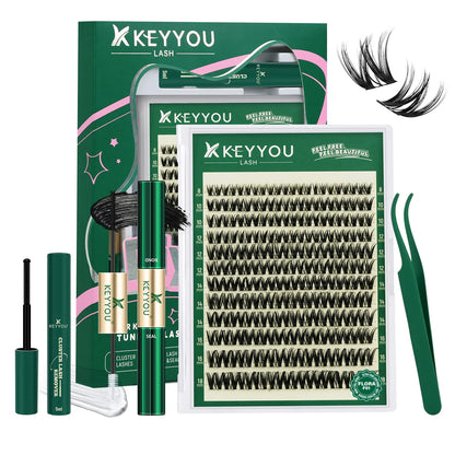 Salon-Quality DIY Lash Extension Kit with Bond, Seal & Remover