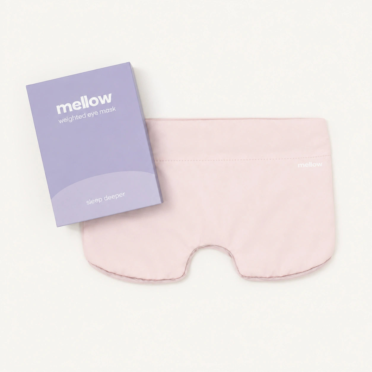 360° Wraparound Weighted Sleep Mask — 99% Blackout & Deep Pressure Touch