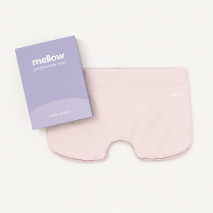 360° Wraparound Weighted Sleep Mask — 99% Blackout & Deep Pressure Touch