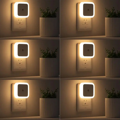 Automatic Dusk-to-Dawn Plug-in LED Night Light
