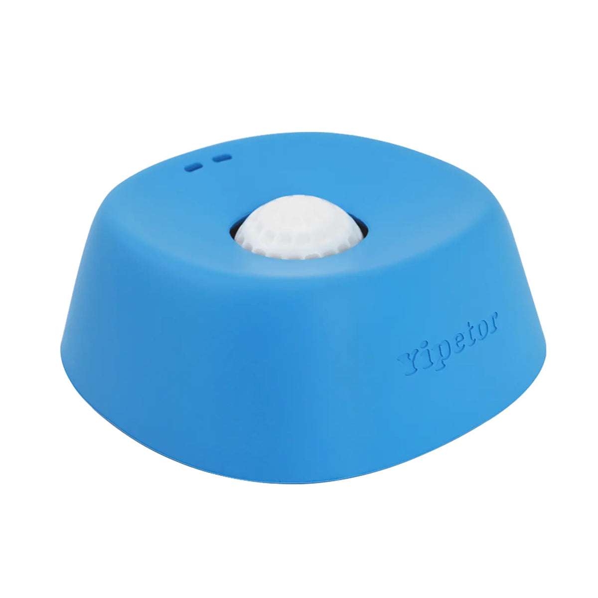 No-Spill Rolling Ball Slow Feeder Dog Bowl for Liquid Treats & Anxiety Relief