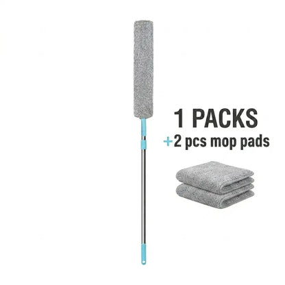 Ultra-Slim Flexible Gap Duster with Extendable Pole
