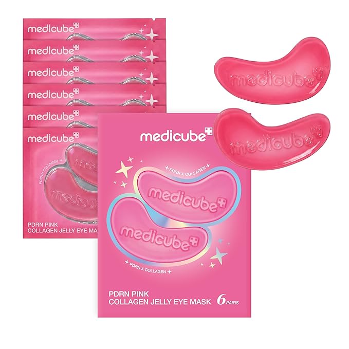 🎁 BUY 1 GET 1 FREE - PDRN Pink Collagen Jelly Hydrogel Eye Patch for Firm & Glowing Skin