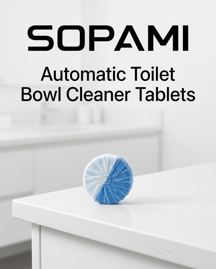 Continuous Automatic Toilet Bowl Cleaner & Stain Preventer Tablets