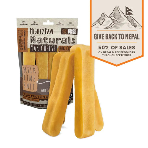 Ultimate Himalayan Yak Cheese Chews - 100% Natural & Ultra Long-Lasting Dog Treat
