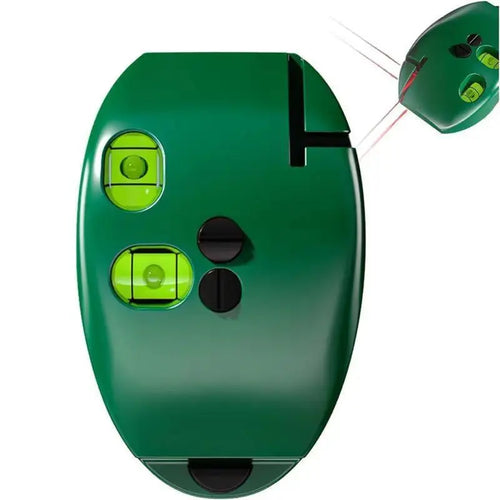 90° Right-Angle Mouse Laser Level with Dual Bubble Vials