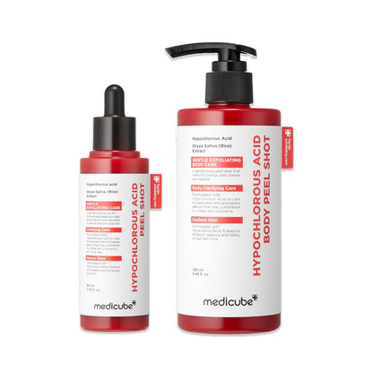 Hypochlorous Acid Rice Peel Serum For Clear Pores & Smooth Skin