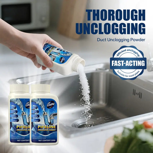 Dissolve Deep Clogs Fast – Pure Powder Power!
