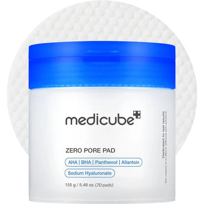 AHA/BHA Dual-Textured Pore Tightening & Exfoliating Facial Pads