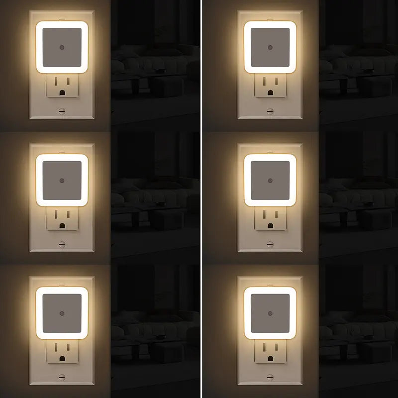Smart Auto Dusk-to-Dawn LED Plug-in Night Light