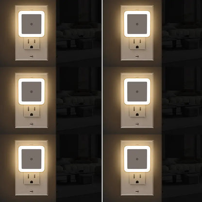 Smart Auto Dusk-to-Dawn LED Plug-in Night Light